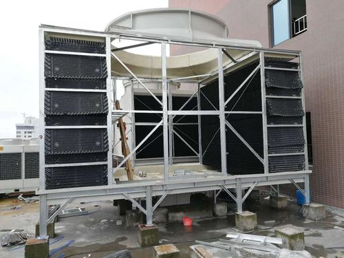 冷卻塔底盤漏水的原因及修補方法(冷卻塔漏水用什么